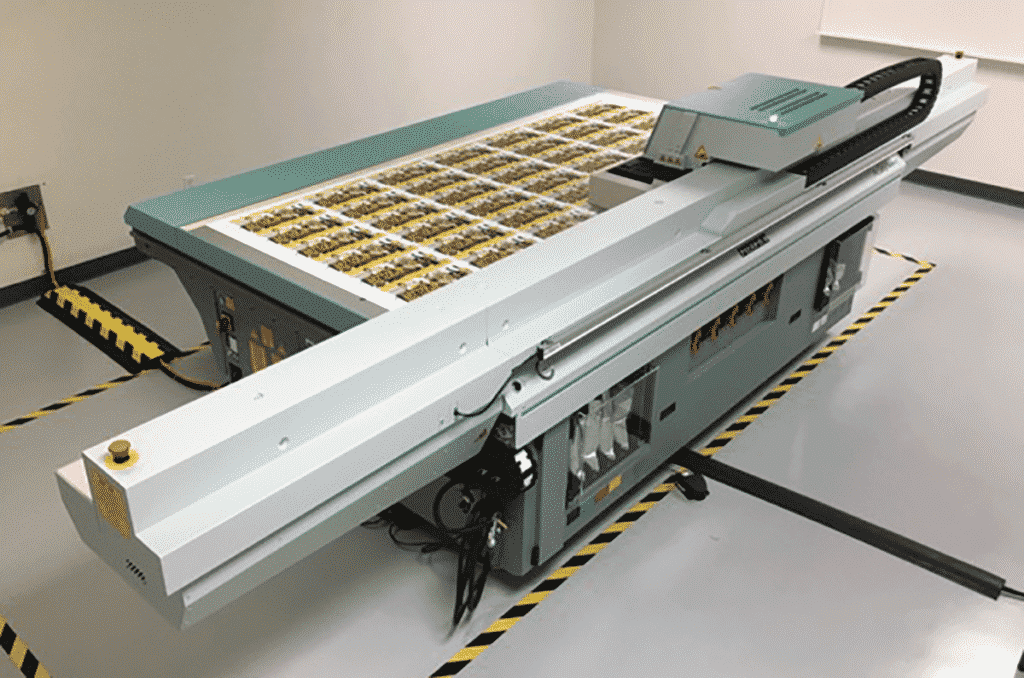 large format flatbed printing press