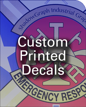 Large or Small Decal Industrial Graphics