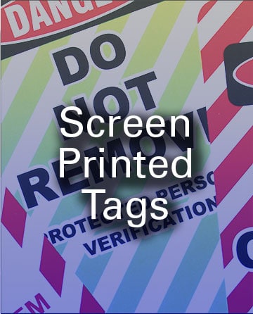 Industrial Printed Tags
